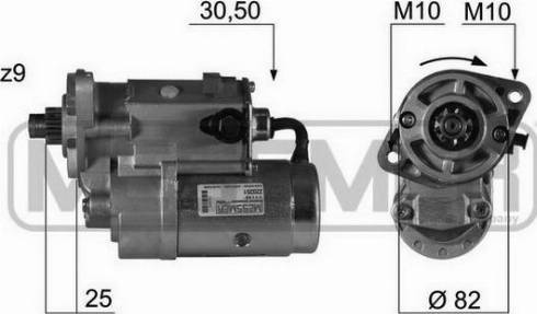 Messmer 220351A - Стартер avtokuzovplus.com.ua