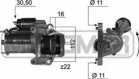 Messmer 220372 - Стартер avtokuzovplus.com.ua