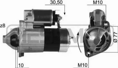 Messmer 220397 - Стартер autocars.com.ua