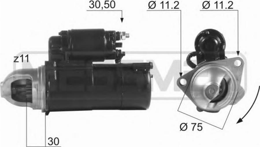 Messmer 220438 - Стартер autodnr.net