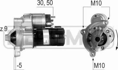 Messmer 220455 - Стартер avtokuzovplus.com.ua