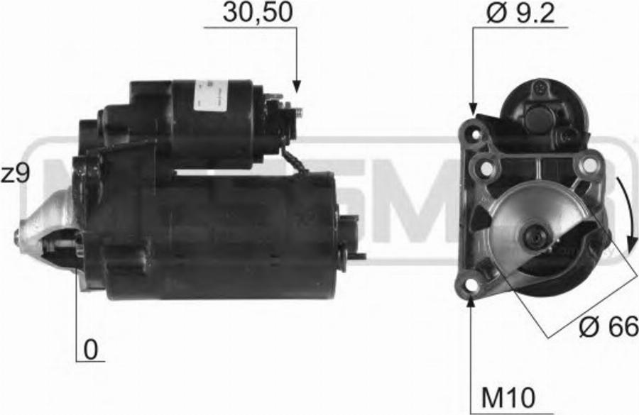 Messmer 220456 - Стартер autodnr.net