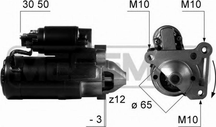 Messmer 220458 - Стартер autodnr.net