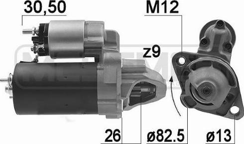 Messmer 220476A - Стартер autocars.com.ua