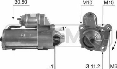 Messmer 220478 - Стартер autocars.com.ua