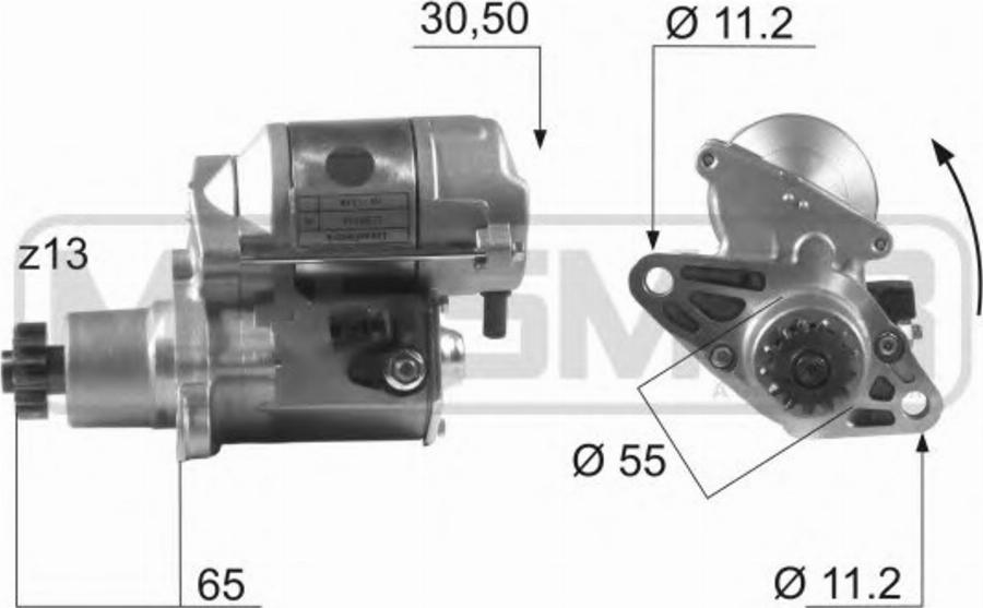 Messmer 220483 - Стартер autodnr.net