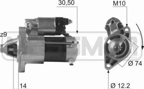 Messmer 220486A - Стартер autocars.com.ua