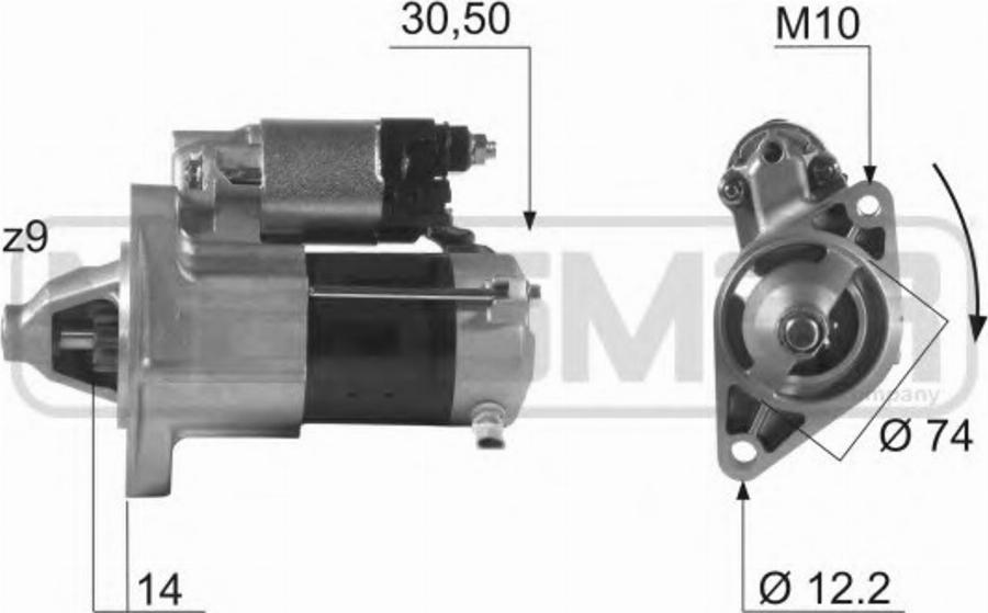 Messmer 220486 - Стартер autodnr.net