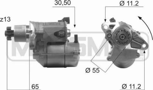 Messmer 220487A - Стартер autocars.com.ua