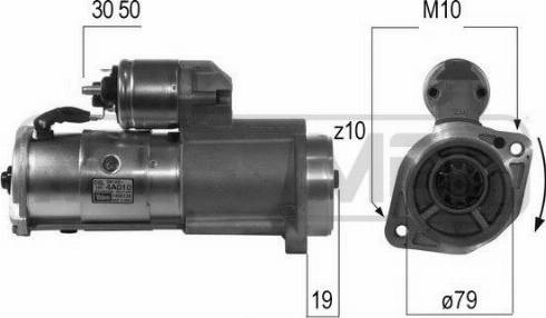 Messmer 220497A - Стартер avtokuzovplus.com.ua