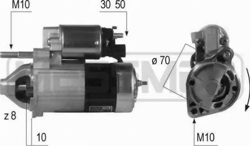 Messmer 220499 - Стартер autocars.com.ua