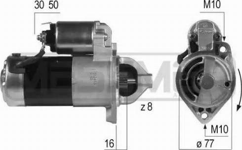 Messmer 220502 - Стартер autodnr.net