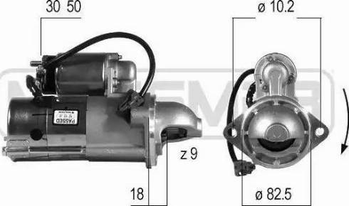 Messmer 220506 - Стартер autocars.com.ua