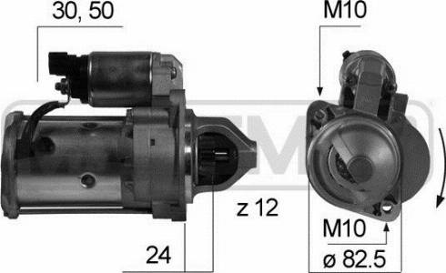 Messmer 220511A - Стартер autocars.com.ua