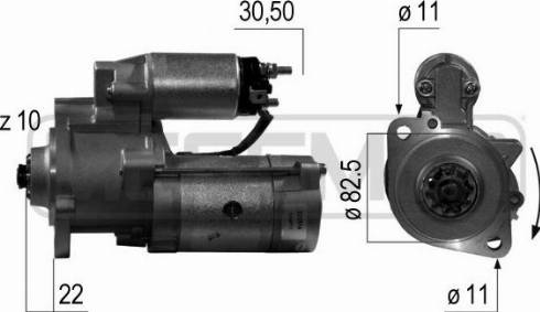 Messmer 220514A - Стартер autocars.com.ua