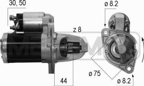 Messmer 220519A - Стартер autodnr.net