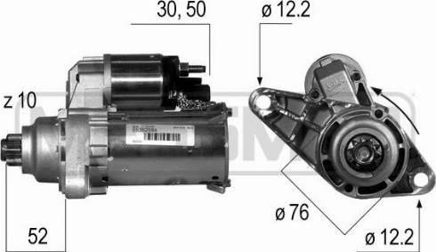 Messmer 220530A - Стартер avtokuzovplus.com.ua