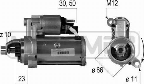 Messmer 220531 - Стартер autocars.com.ua