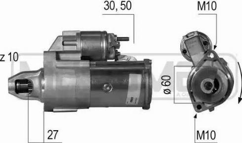 Messmer 220532 - Стартер autocars.com.ua