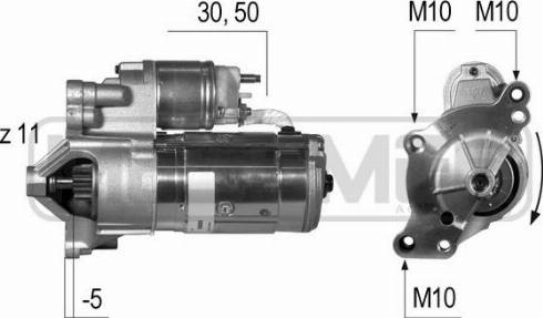 Messmer 220533A - Стартер autocars.com.ua