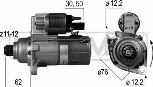 Messmer 220535A - Стартер autocars.com.ua