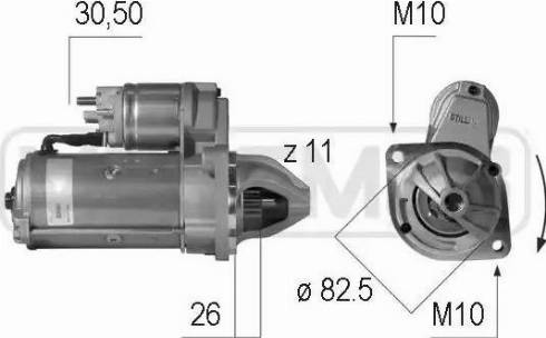 Messmer 220551 - Стартер autocars.com.ua