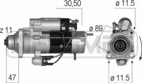 Messmer 220559 - Стартер autocars.com.ua