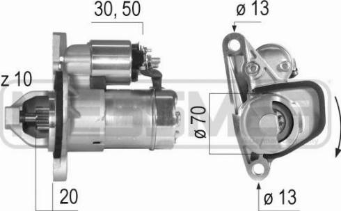 Messmer 220579A - Стартер autocars.com.ua