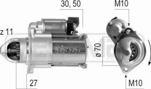 Messmer 220619 - Стартер avtokuzovplus.com.ua