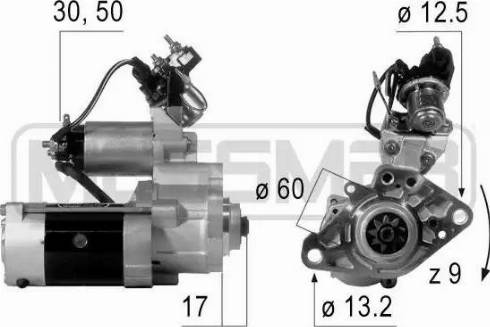 Messmer 220620 - Стартер autocars.com.ua