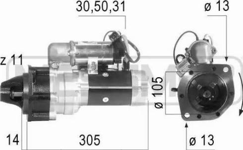 Messmer 220626 - Стартер autocars.com.ua