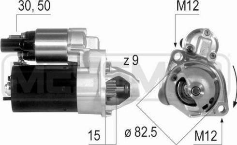 Messmer 220635A - Стартер avtokuzovplus.com.ua