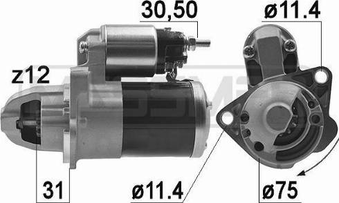 Messmer 220639A - Стартер autocars.com.ua