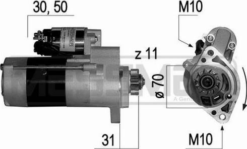 Messmer 220642A - Стартер autodnr.net