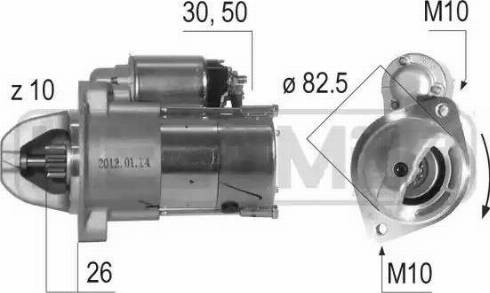 Messmer 220645 - Стартер autocars.com.ua