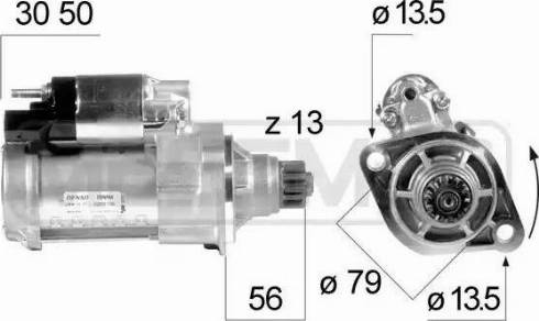 Messmer 220647 - Стартер autocars.com.ua