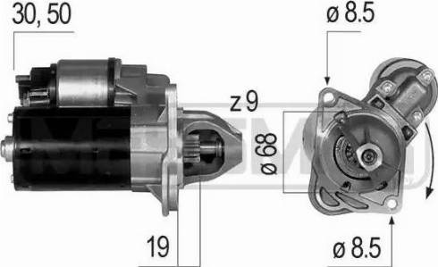 Messmer 220648 - Стартер avtokuzovplus.com.ua