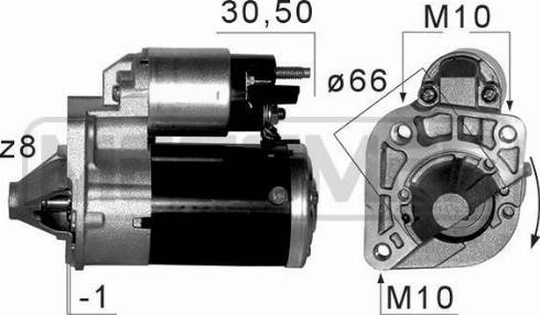 Messmer 220668A - Стартер autocars.com.ua