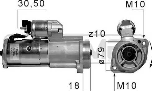 Messmer 220669 - Стартер avtokuzovplus.com.ua