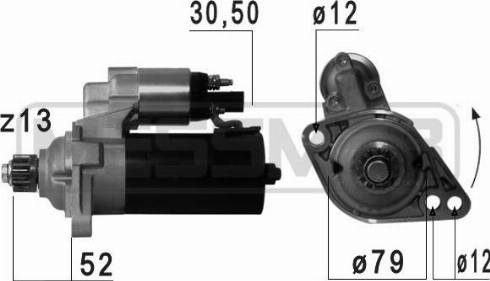 Messmer 220673A - Стартер autocars.com.ua