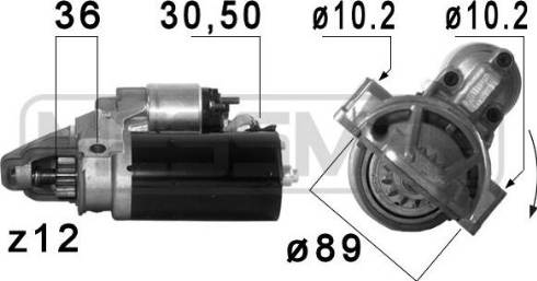 Messmer 220682A - Стартер autocars.com.ua