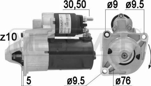 Messmer 220685A - Стартер autocars.com.ua