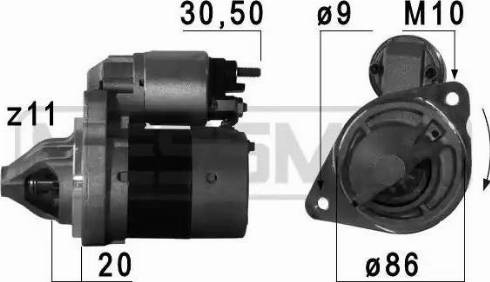 Messmer 220689 - Стартер avtokuzovplus.com.ua