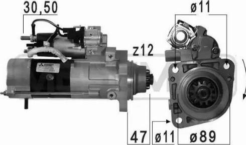 Messmer 220696 - Стартер autodnr.net