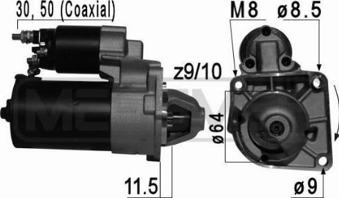 Messmer 220697A - Стартер autocars.com.ua