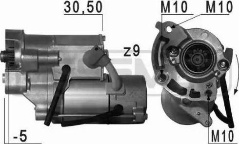 Messmer 220707 - Стартер autocars.com.ua