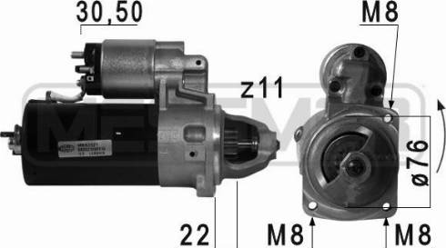 Messmer 220719A - Стартер avtokuzovplus.com.ua