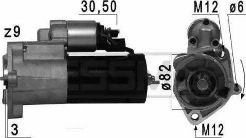 Messmer 220721 - Стартер avtokuzovplus.com.ua