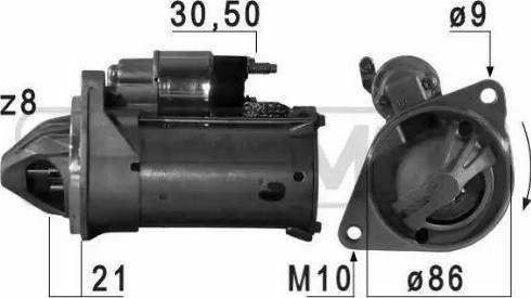 Messmer 220732 - Стартер avtokuzovplus.com.ua