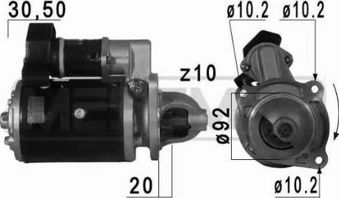 Messmer 220737 - Стартер autocars.com.ua